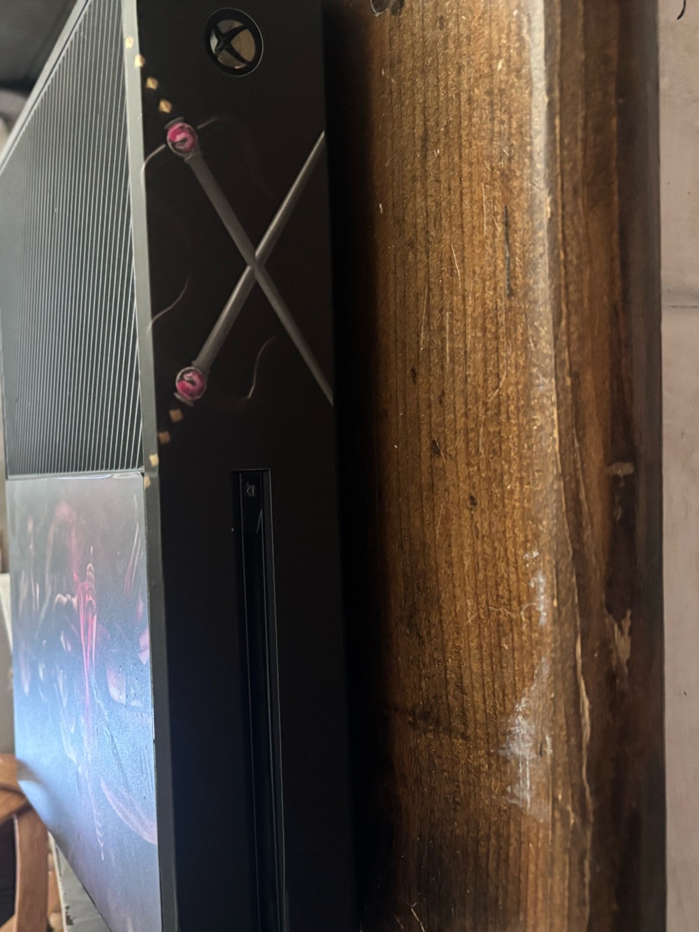Xbox one works great and comes with cables and wireless controller. Used
